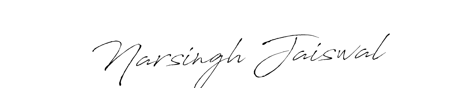This is the best signature style for the Narsingh Jaiswal name. Also you like these signature font (Antro_Vectra). Mix name signature. Narsingh Jaiswal signature style 6 images and pictures png
