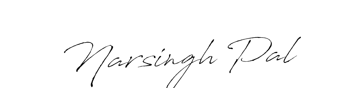 Make a beautiful signature design for name Narsingh Pal. With this signature (Antro_Vectra) style, you can create a handwritten signature for free. Narsingh Pal signature style 6 images and pictures png