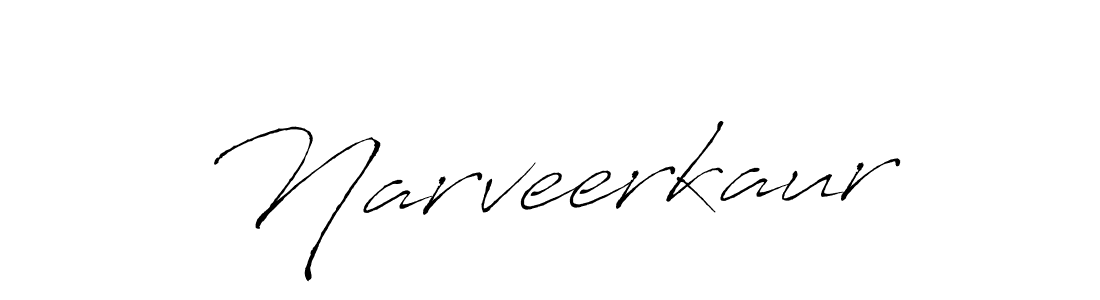 How to make Narveerkaur name signature. Use Antro_Vectra style for creating short signs online. This is the latest handwritten sign. Narveerkaur signature style 6 images and pictures png