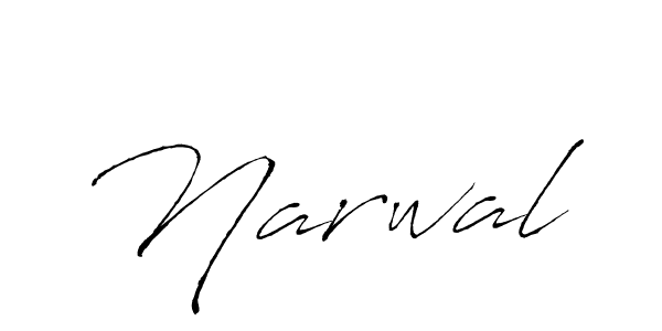 Best and Professional Signature Style for Narwal. Antro_Vectra Best Signature Style Collection. Narwal signature style 6 images and pictures png