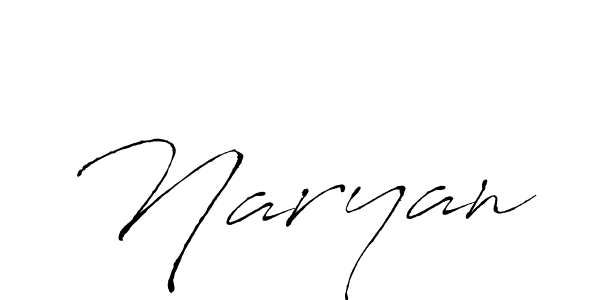 Create a beautiful signature design for name Naryan. With this signature (Antro_Vectra) fonts, you can make a handwritten signature for free. Naryan signature style 6 images and pictures png