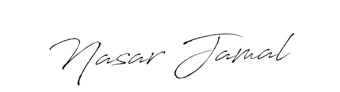 You should practise on your own different ways (Antro_Vectra) to write your name (Nasar Jamal) in signature. don't let someone else do it for you. Nasar Jamal signature style 6 images and pictures png