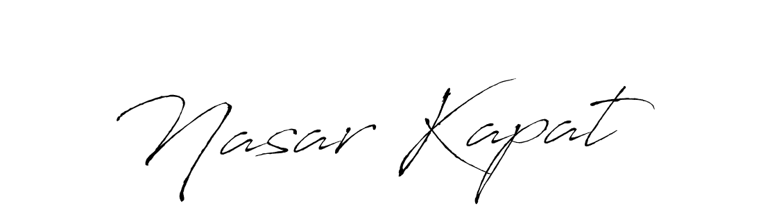 Here are the top 10 professional signature styles for the name Nasar Kapat. These are the best autograph styles you can use for your name. Nasar Kapat signature style 6 images and pictures png