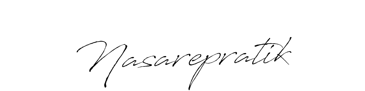 Nasarepratik stylish signature style. Best Handwritten Sign (Antro_Vectra) for my name. Handwritten Signature Collection Ideas for my name Nasarepratik. Nasarepratik signature style 6 images and pictures png