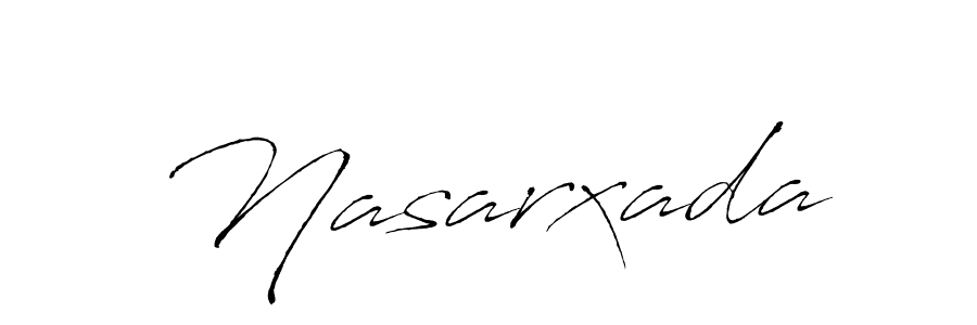 Create a beautiful signature design for name Nasarxada. With this signature (Antro_Vectra) fonts, you can make a handwritten signature for free. Nasarxada signature style 6 images and pictures png