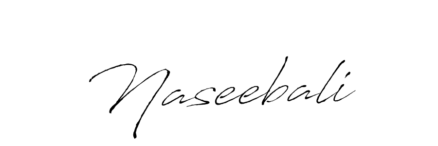 Create a beautiful signature design for name Naseebali. With this signature (Antro_Vectra) fonts, you can make a handwritten signature for free. Naseebali signature style 6 images and pictures png