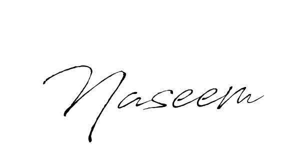 Naseem stylish signature style. Best Handwritten Sign (Antro_Vectra) for my name. Handwritten Signature Collection Ideas for my name Naseem. Naseem signature style 6 images and pictures png