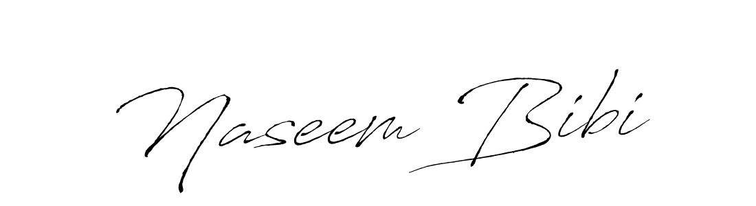 Use a signature maker to create a handwritten signature online. With this signature software, you can design (Antro_Vectra) your own signature for name Naseem Bibi. Naseem Bibi signature style 6 images and pictures png