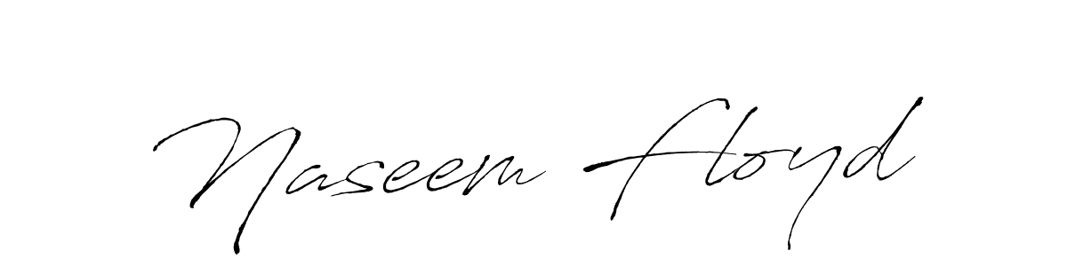 Naseem Floyd stylish signature style. Best Handwritten Sign (Antro_Vectra) for my name. Handwritten Signature Collection Ideas for my name Naseem Floyd. Naseem Floyd signature style 6 images and pictures png