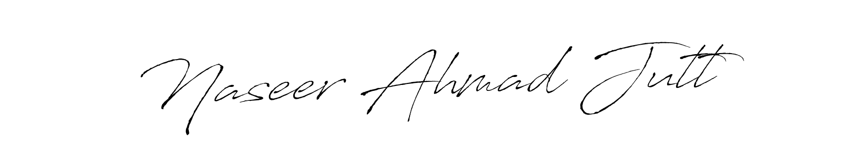The best way (Antro_Vectra) to make a short signature is to pick only two or three words in your name. The name Naseer Ahmad Jutt include a total of six letters. For converting this name. Naseer Ahmad Jutt signature style 6 images and pictures png