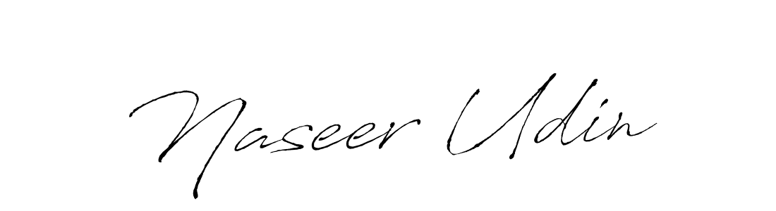 The best way (Antro_Vectra) to make a short signature is to pick only two or three words in your name. The name Naseer Udin include a total of six letters. For converting this name. Naseer Udin signature style 6 images and pictures png