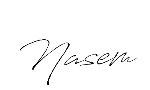 Best and Professional Signature Style for Nasem. Antro_Vectra Best Signature Style Collection. Nasem signature style 6 images and pictures png