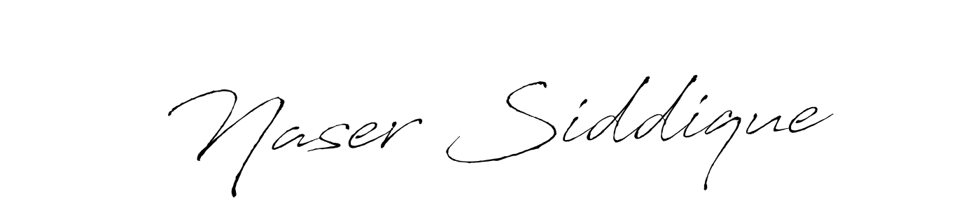Use a signature maker to create a handwritten signature online. With this signature software, you can design (Antro_Vectra) your own signature for name Naser Siddique. Naser Siddique signature style 6 images and pictures png