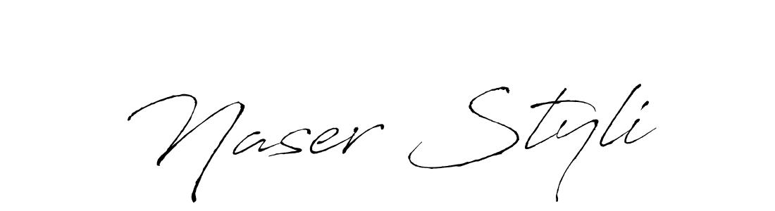 You should practise on your own different ways (Antro_Vectra) to write your name (Naser Styli) in signature. don't let someone else do it for you. Naser Styli signature style 6 images and pictures png