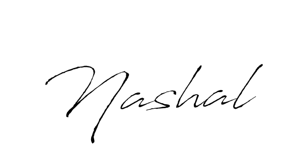 Create a beautiful signature design for name Nashal. With this signature (Antro_Vectra) fonts, you can make a handwritten signature for free. Nashal signature style 6 images and pictures png