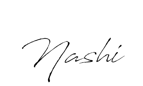 Similarly Antro_Vectra is the best handwritten signature design. Signature creator online .You can use it as an online autograph creator for name Nashi. Nashi signature style 6 images and pictures png