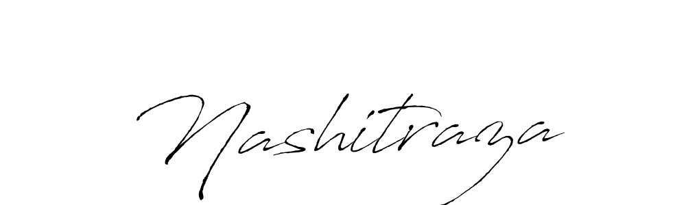 Use a signature maker to create a handwritten signature online. With this signature software, you can design (Antro_Vectra) your own signature for name Nashitraza. Nashitraza signature style 6 images and pictures png
