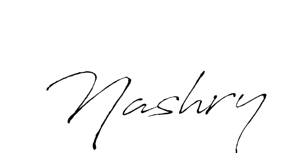 Make a beautiful signature design for name Nashry. Use this online signature maker to create a handwritten signature for free. Nashry signature style 6 images and pictures png