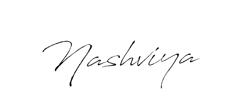 Design your own signature with our free online signature maker. With this signature software, you can create a handwritten (Antro_Vectra) signature for name Nashviya. Nashviya signature style 6 images and pictures png