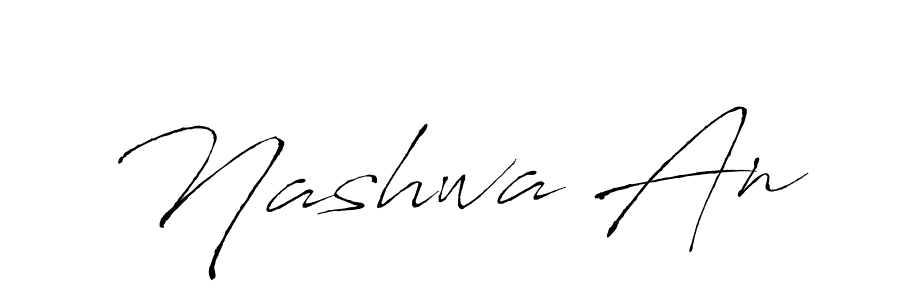 Here are the top 10 professional signature styles for the name Nashwa An. These are the best autograph styles you can use for your name. Nashwa An signature style 6 images and pictures png