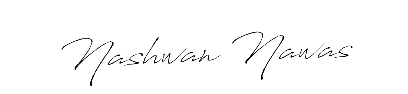 How to make Nashwan Nawas signature? Antro_Vectra is a professional autograph style. Create handwritten signature for Nashwan Nawas name. Nashwan Nawas signature style 6 images and pictures png