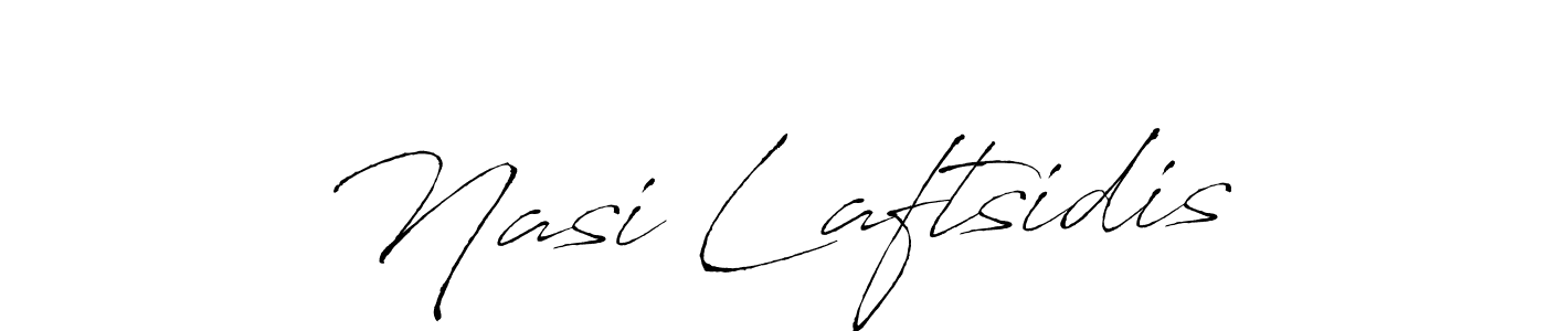 Nasi Laftsidis stylish signature style. Best Handwritten Sign (Antro_Vectra) for my name. Handwritten Signature Collection Ideas for my name Nasi Laftsidis. Nasi Laftsidis signature style 6 images and pictures png
