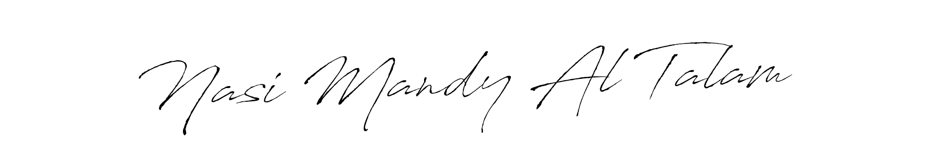 Similarly Antro_Vectra is the best handwritten signature design. Signature creator online .You can use it as an online autograph creator for name Nasi Mandy Al Talam. Nasi Mandy Al Talam signature style 6 images and pictures png