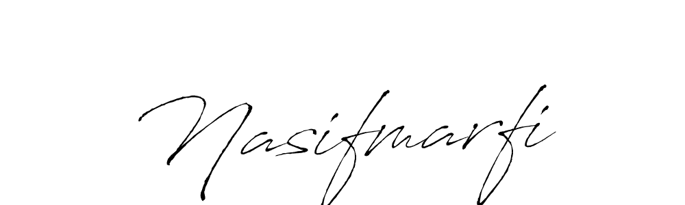Also You can easily find your signature by using the search form. We will create Nasifmarfi name handwritten signature images for you free of cost using Antro_Vectra sign style. Nasifmarfi signature style 6 images and pictures png