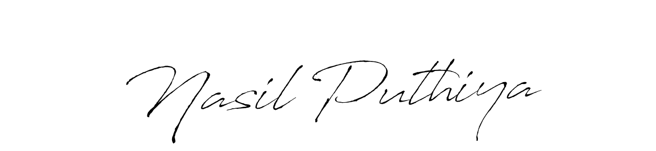 Here are the top 10 professional signature styles for the name Nasil Puthiya. These are the best autograph styles you can use for your name. Nasil Puthiya signature style 6 images and pictures png