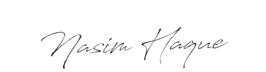 How to make Nasim Haque signature? Antro_Vectra is a professional autograph style. Create handwritten signature for Nasim Haque name. Nasim Haque signature style 6 images and pictures png