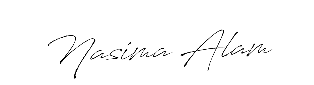 Also You can easily find your signature by using the search form. We will create Nasima Alam name handwritten signature images for you free of cost using Antro_Vectra sign style. Nasima Alam signature style 6 images and pictures png