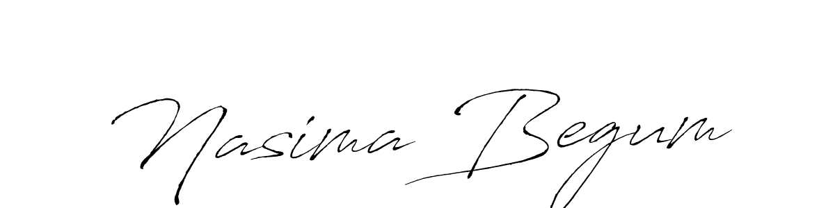 How to make Nasima Begum signature? Antro_Vectra is a professional autograph style. Create handwritten signature for Nasima Begum name. Nasima Begum signature style 6 images and pictures png