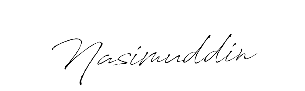 Also You can easily find your signature by using the search form. We will create Nasimuddin name handwritten signature images for you free of cost using Antro_Vectra sign style. Nasimuddin signature style 6 images and pictures png