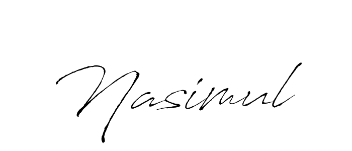 if you are searching for the best signature style for your name Nasimul. so please give up your signature search. here we have designed multiple signature styles  using Antro_Vectra. Nasimul signature style 6 images and pictures png