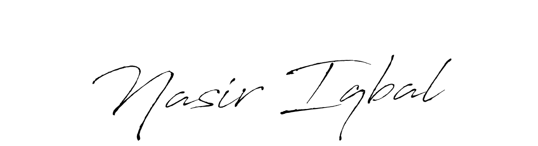 It looks lik you need a new signature style for name Nasir Iqbal. Design unique handwritten (Antro_Vectra) signature with our free signature maker in just a few clicks. Nasir Iqbal signature style 6 images and pictures png