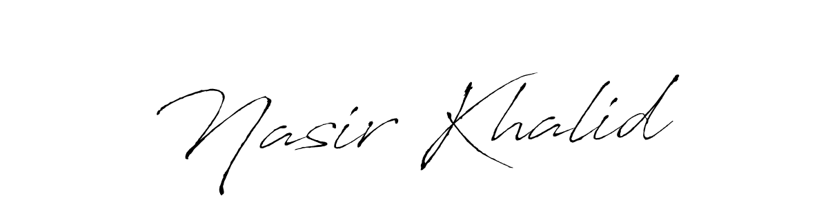 Here are the top 10 professional signature styles for the name Nasir Khalid. These are the best autograph styles you can use for your name. Nasir Khalid signature style 6 images and pictures png