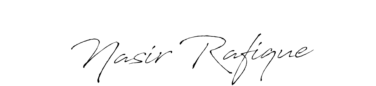 Also You can easily find your signature by using the search form. We will create Nasir Rafique name handwritten signature images for you free of cost using Antro_Vectra sign style. Nasir Rafique signature style 6 images and pictures png