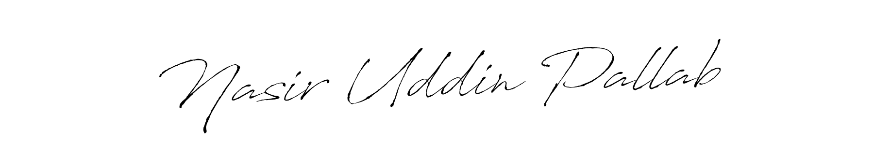 Also You can easily find your signature by using the search form. We will create Nasir Uddin Pallab name handwritten signature images for you free of cost using Antro_Vectra sign style. Nasir Uddin Pallab signature style 6 images and pictures png