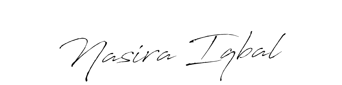 Antro_Vectra is a professional signature style that is perfect for those who want to add a touch of class to their signature. It is also a great choice for those who want to make their signature more unique. Get Nasira Iqbal name to fancy signature for free. Nasira Iqbal signature style 6 images and pictures png