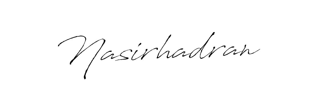 if you are searching for the best signature style for your name Nasirhadran. so please give up your signature search. here we have designed multiple signature styles  using Antro_Vectra. Nasirhadran signature style 6 images and pictures png