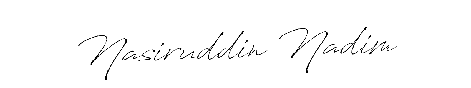 Here are the top 10 professional signature styles for the name Nasiruddin Nadim. These are the best autograph styles you can use for your name. Nasiruddin Nadim signature style 6 images and pictures png