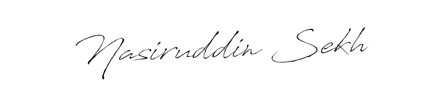 How to make Nasiruddin Sekh signature? Antro_Vectra is a professional autograph style. Create handwritten signature for Nasiruddin Sekh name. Nasiruddin Sekh signature style 6 images and pictures png