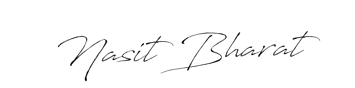You can use this online signature creator to create a handwritten signature for the name Nasit Bharat. This is the best online autograph maker. Nasit Bharat signature style 6 images and pictures png