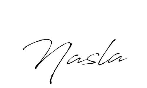 Also You can easily find your signature by using the search form. We will create Nasla name handwritten signature images for you free of cost using Antro_Vectra sign style. Nasla signature style 6 images and pictures png