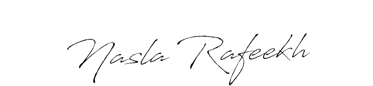 Once you've used our free online signature maker to create your best signature Antro_Vectra style, it's time to enjoy all of the benefits that Nasla Rafeekh name signing documents. Nasla Rafeekh signature style 6 images and pictures png