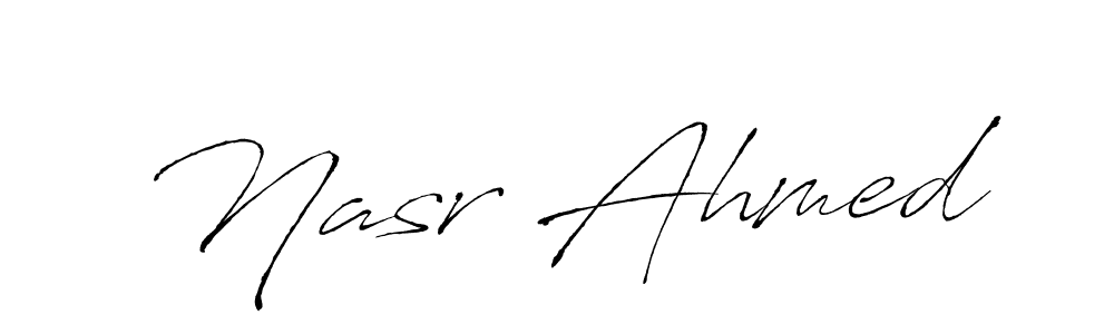 You should practise on your own different ways (Antro_Vectra) to write your name (Nasr Ahmed) in signature. don't let someone else do it for you. Nasr Ahmed signature style 6 images and pictures png