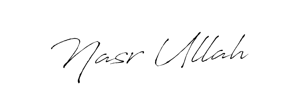 Make a short Nasr Ullah signature style. Manage your documents anywhere anytime using Antro_Vectra. Create and add eSignatures, submit forms, share and send files easily. Nasr Ullah signature style 6 images and pictures png