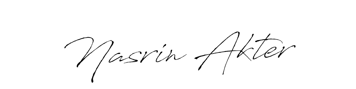It looks lik you need a new signature style for name Nasrin Akter. Design unique handwritten (Antro_Vectra) signature with our free signature maker in just a few clicks. Nasrin Akter signature style 6 images and pictures png