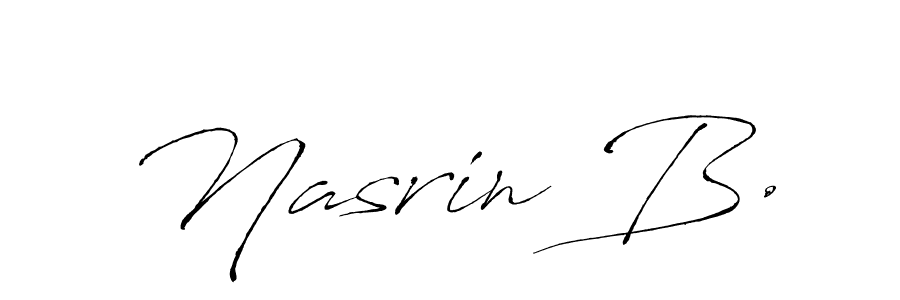 Once you've used our free online signature maker to create your best signature Antro_Vectra style, it's time to enjoy all of the benefits that Nasrin B. name signing documents. Nasrin B. signature style 6 images and pictures png