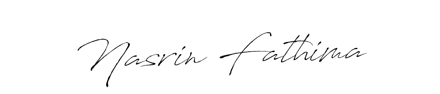 Nasrin Fathima stylish signature style. Best Handwritten Sign (Antro_Vectra) for my name. Handwritten Signature Collection Ideas for my name Nasrin Fathima. Nasrin Fathima signature style 6 images and pictures png